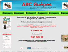 Tablet Screenshot of abc-guepes.com